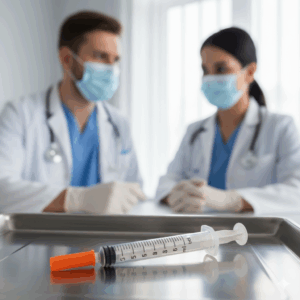 0.3ml 0.5ml Medical Insulin Syringe