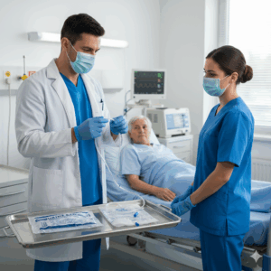 Best Disposable 2000ml Urine Drainage Bag with Catheter Valve