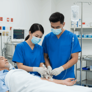 Best Medical Disposable IV Cannula with Injection Port