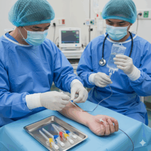 Best Professional Butterfly IV Cannula with Injection Port