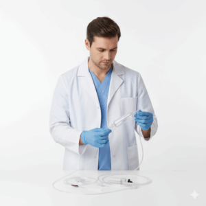 Best Professional Y Type Infusion Set with Regulator