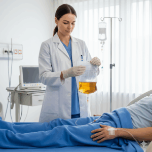 Best Quality Disposable Silicone Urine Bag with Push Outlet 1