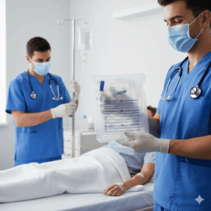 Best Quality Pediatric Medical 2000ml Plastic Urine Bag 2