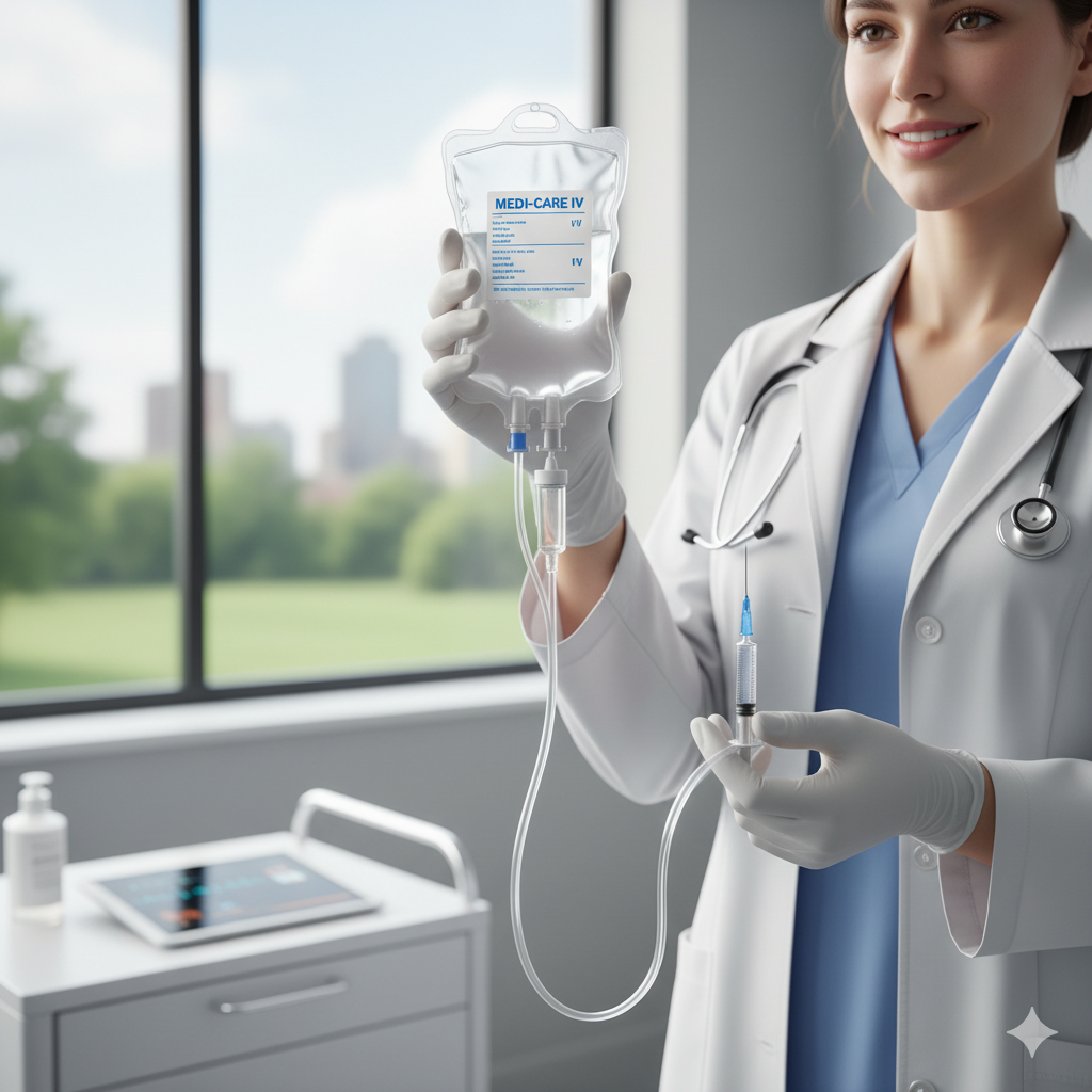 High Quality Professional Medical IV Infusion Set with Needle