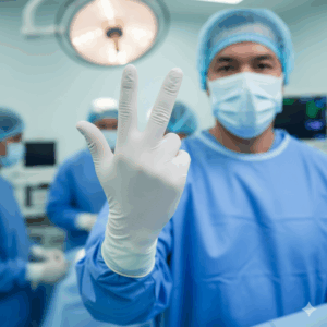 Hot Sale Professional Medical Safety Disposable Latex Gloves