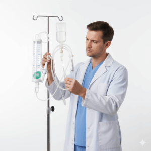 Professional 150ml Pediatric Infusion Set with Burette 1