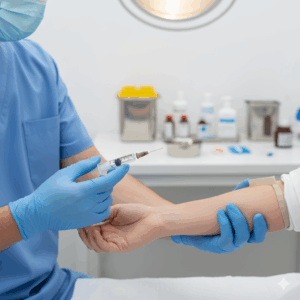 Professional Disposable 22g Hypodermic Injection Needles