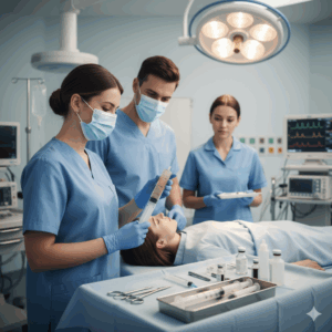 Professional Disposable Curved Tip Dental Irrigation Syringe