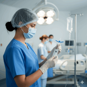 Professional Disposable Intravenous IV Cannula with Wing