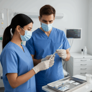 Professional Disposable Luer Lock Tip Syringe with Needle