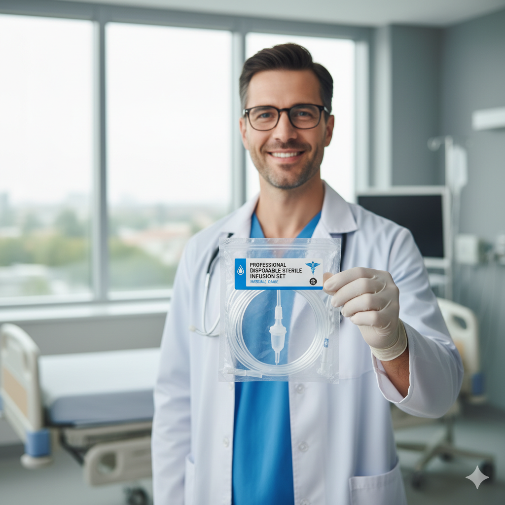 Professional Good Quality Disposable Sterile Infusion Set