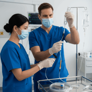 Professional High Quality IV 150ml Infusion Set with Burette