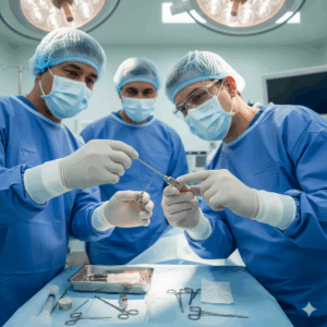 Professional Hypodermic Veterinary Needles with Round Hub