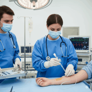 Professional IV Intravenous Cannula with Injection Port