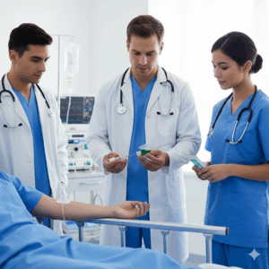 Professional Intravenous IV Cannula with Injection Port