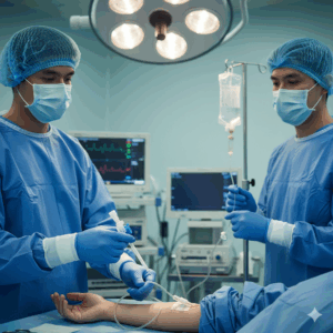 Professional Medical Disposable IV Cannula with Wing