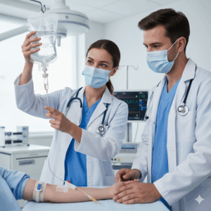 Professional Medical Disposable Transfusion Set Lock Adapter