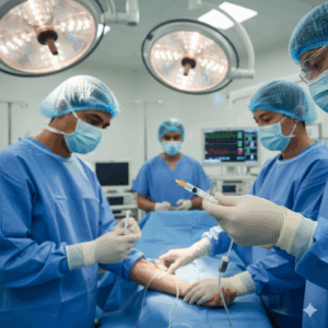 Professional Stainless Steel 25g Hypodermic Injection Needles