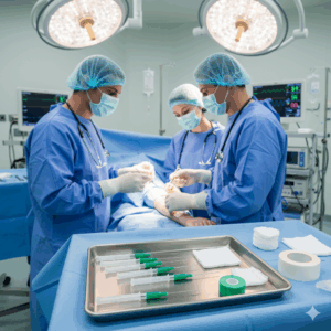 Professional Sterile Transparent IV Cannula Catheter