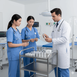 Wholesale Disposable 20ml Plastic Syringe with Needle