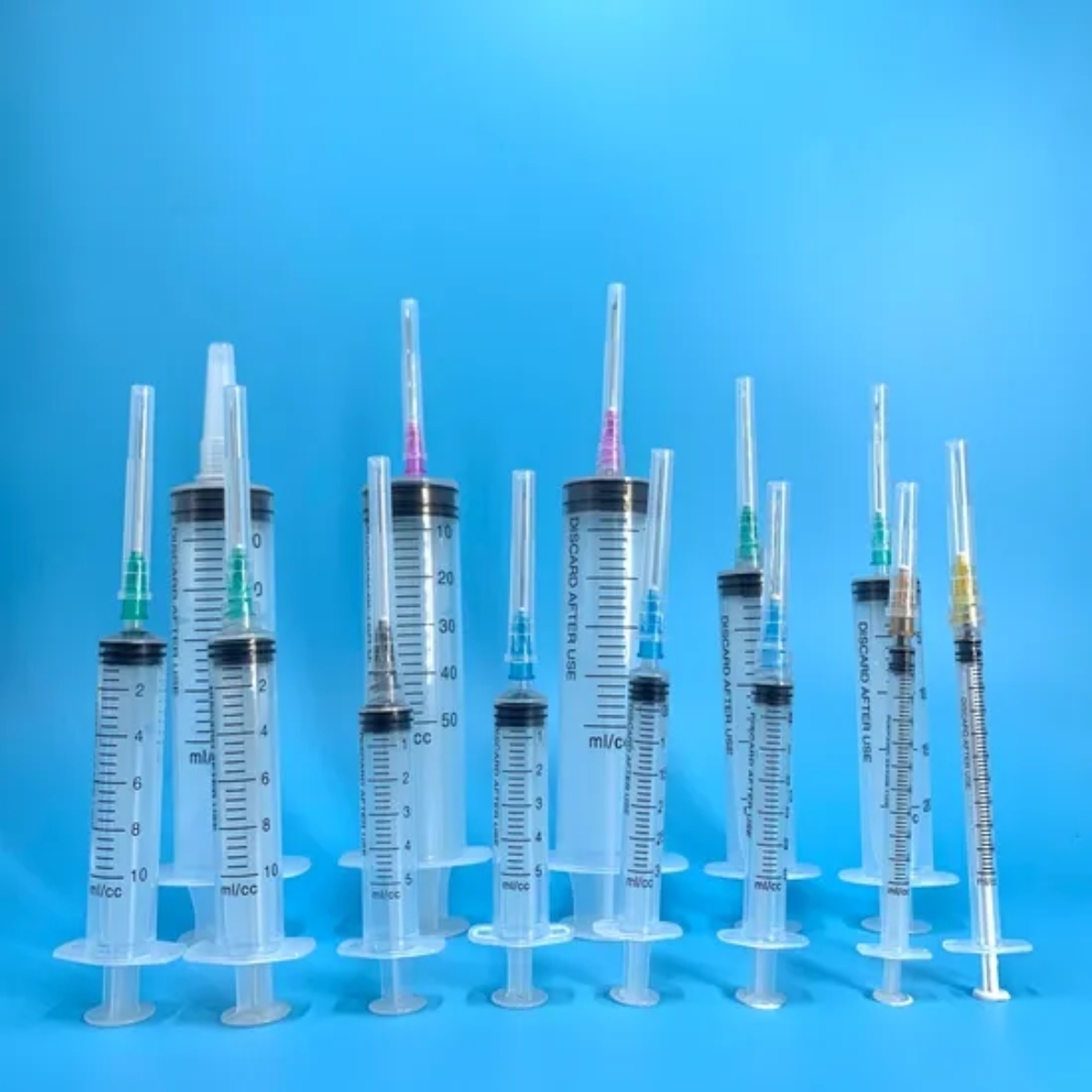 Best 3 Parts Sterile Disposable Plastic Syringe with Needle - Image 6