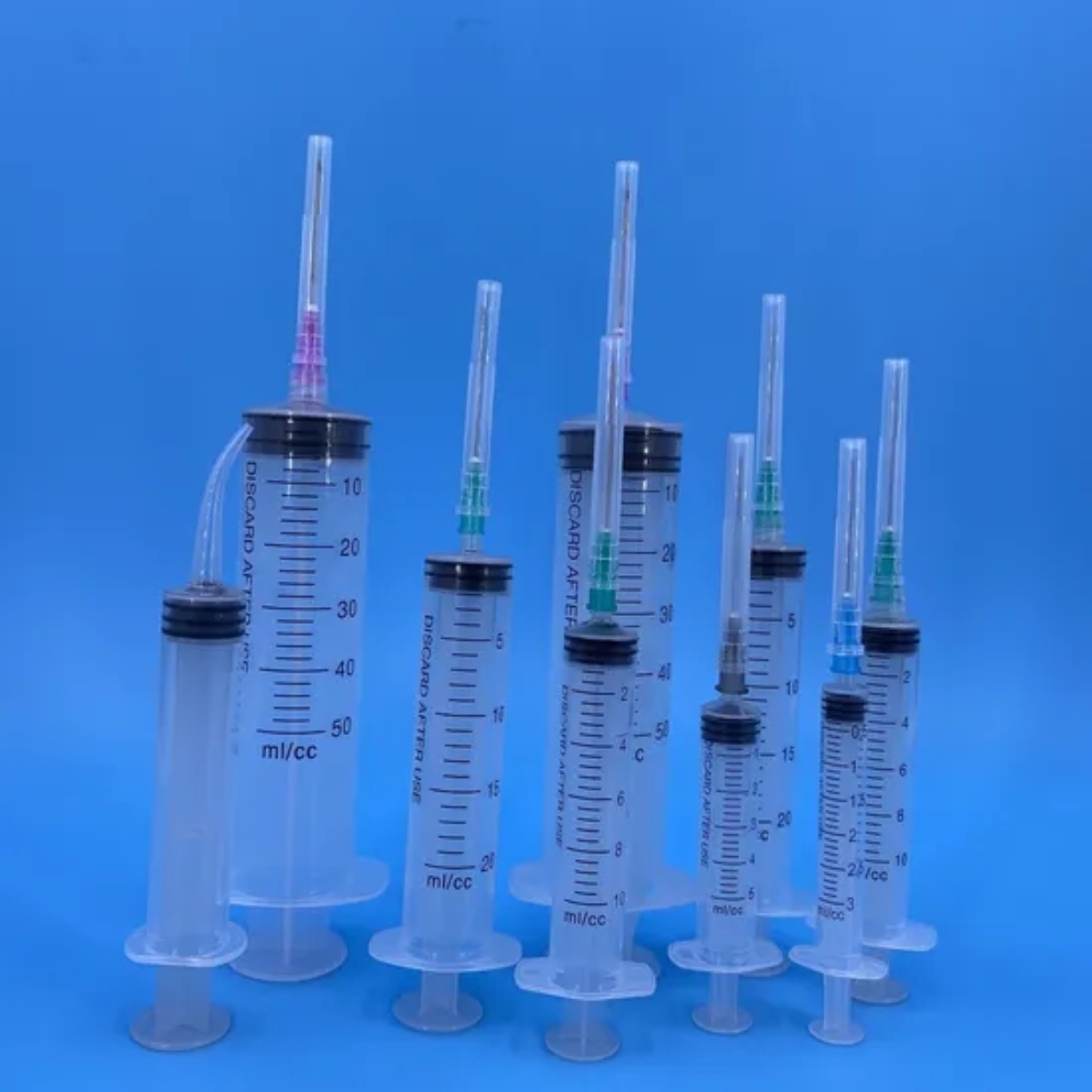 Best 3 Parts Sterile Disposable Plastic Syringe with Needle - Image 5