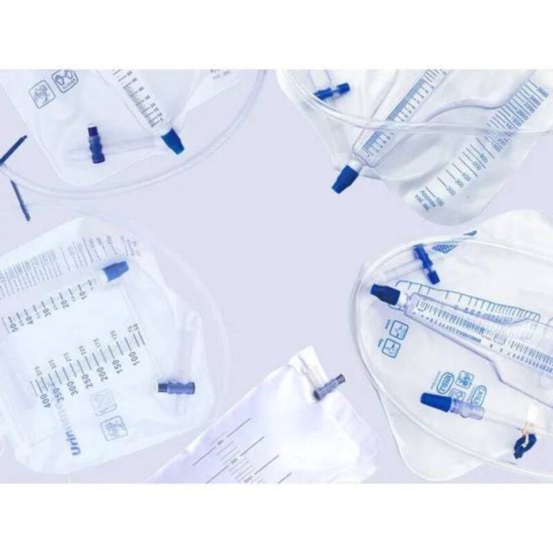 Best Quality Luxury Disposable PVC Bag for Urine with T-Valve - Image 4