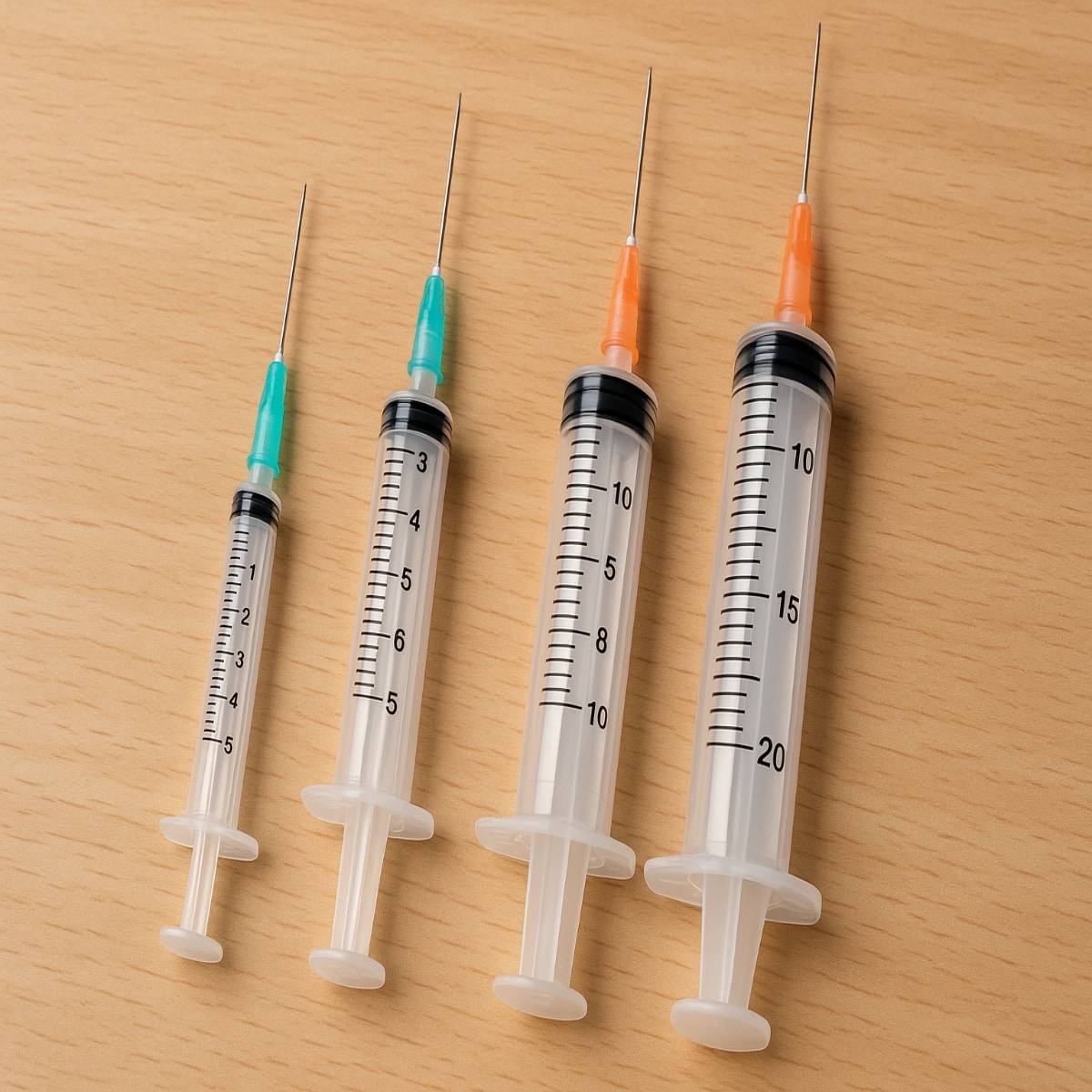 how to use professional 1ml 20ml plastic disposable syringes with needle