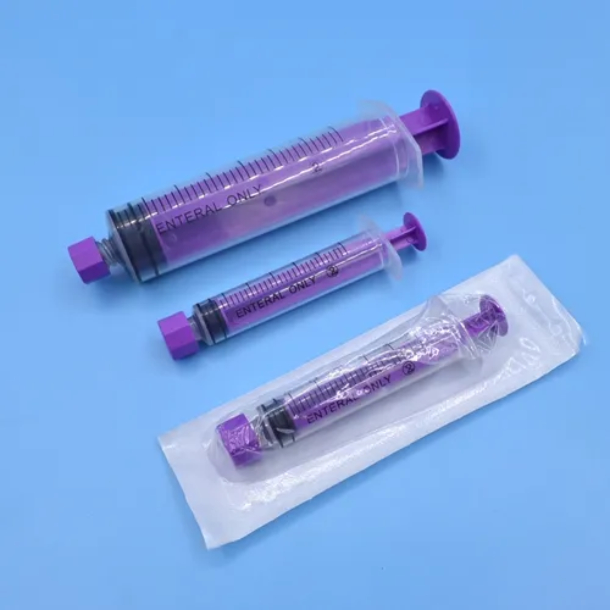 Professional 1ml-60ml Plastic Syringe Medical Enteral Syringe - Image 4