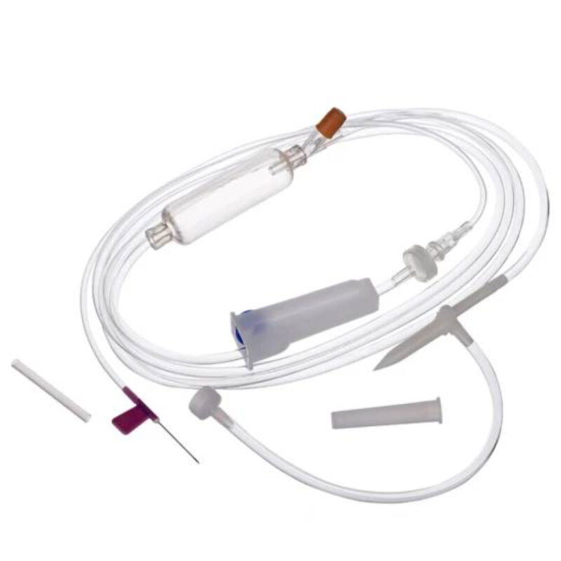 Professional High Quality IV 150ml Infusion Set with Burette - Image 2