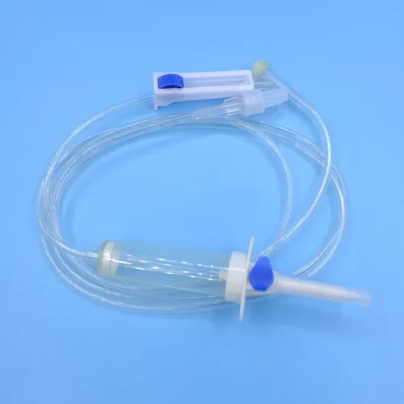 High Quality Professional Medical IV Infusion Set with Needle - Image 5