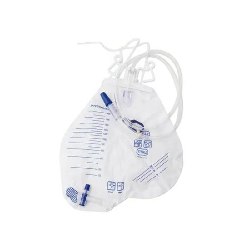 Best Quality Medical Luxury 2000ml Leg Urine Collector Bag - Image 2