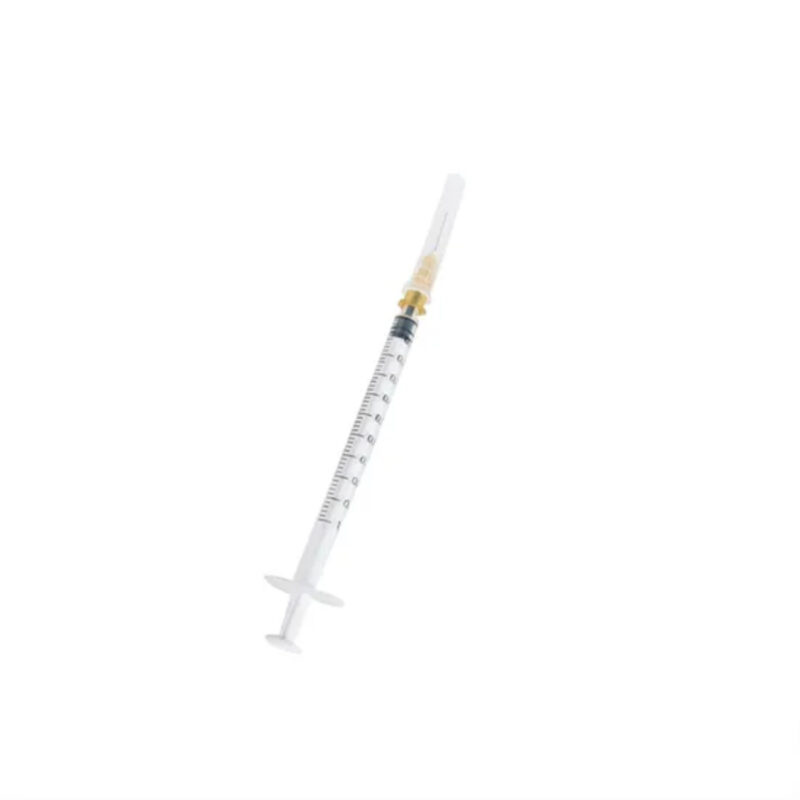 Disposable 5ml Luer Slip Hypodermic Syringe with Needle - Image 2