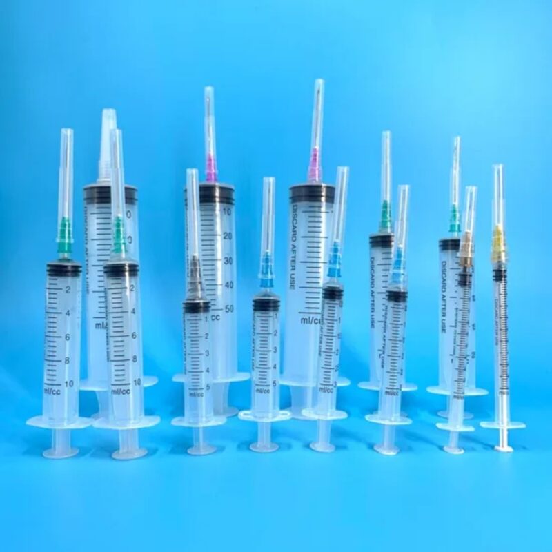 Disposable Professional 1ml-60ml Plastic Syringe with Needle - Image 5