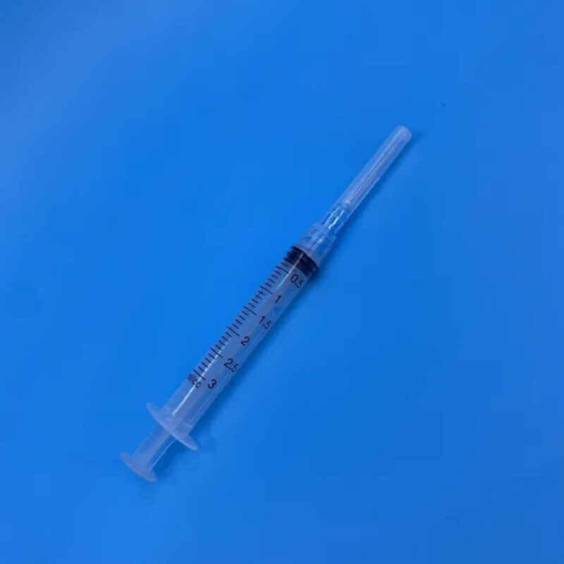 Professional 3 Parts Disposable Sterile Syringe with Needle - Image 3