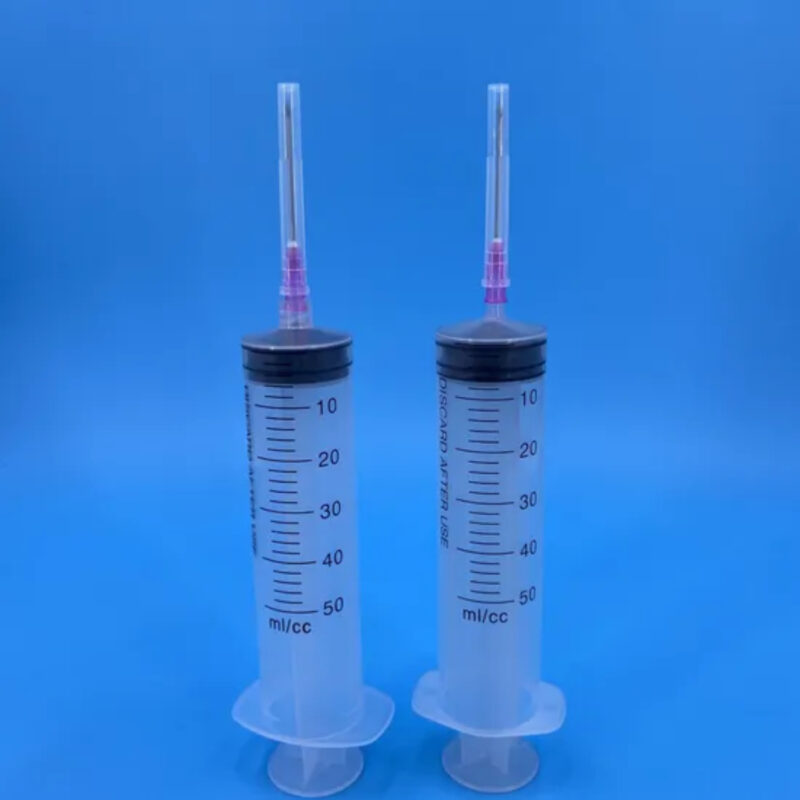 Professional 3 Parts Disposable Sterile Syringe with Needle - Image 4