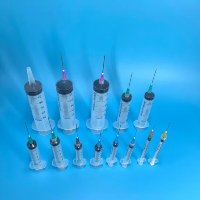 Professional 3 Parts Disposable Sterile Syringe with Needle - Image 6