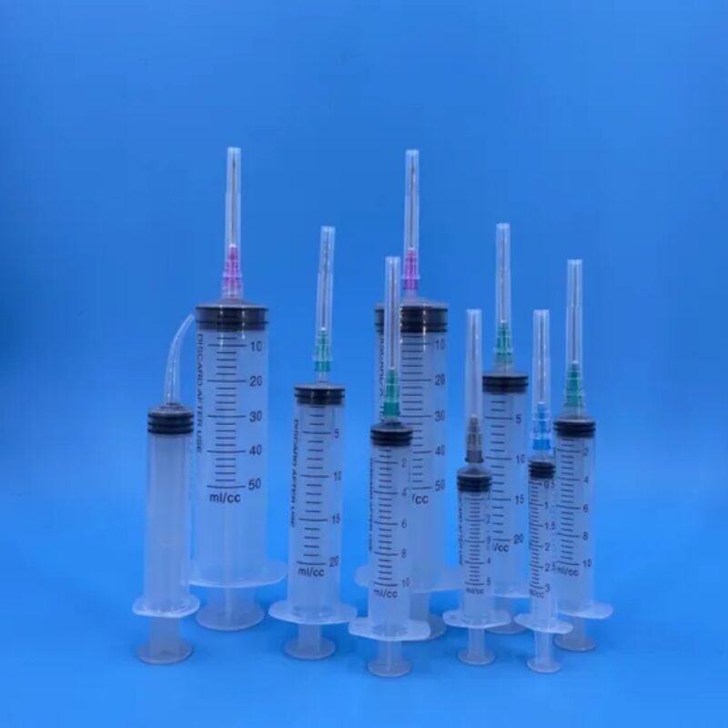 Professional Best Three Parts Plastic Disposable Syringe - Image 4