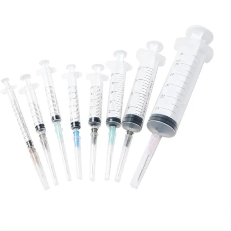 Professional Disposable 30ml Three-Part Syringe with Needle - Image 5