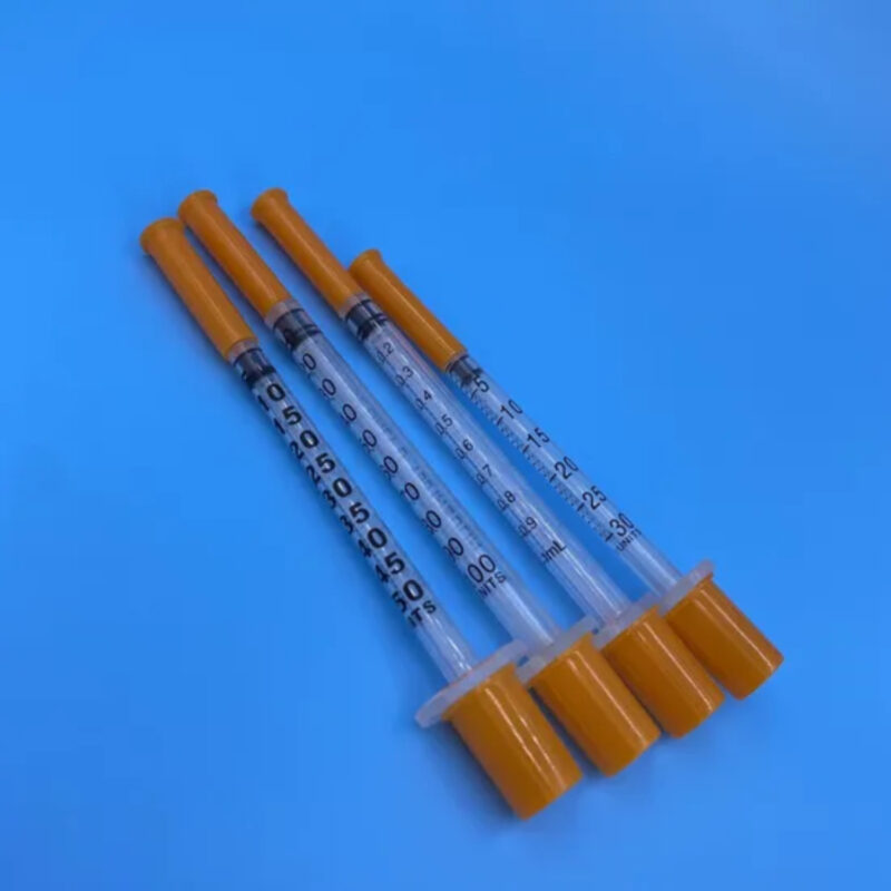 Professional Disposable Insulin Syringe with Fixed Needle - Image 2