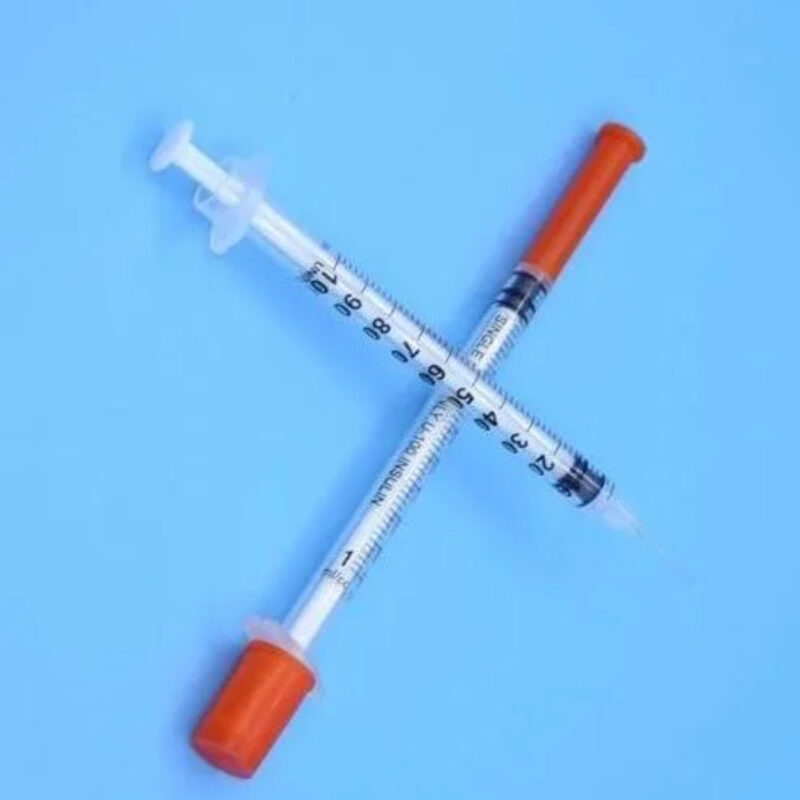 Professional Disposable Insulin Syringe with Fixed Needle - Image 2