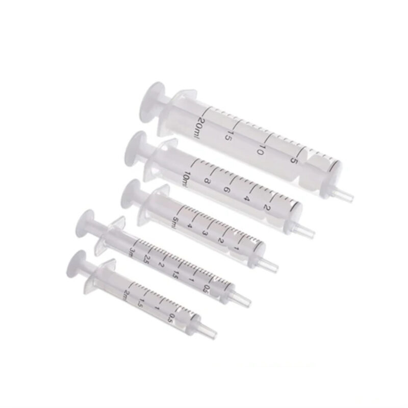 Professional Disposable Plastic 2-Part Syringe Without Needle - Image 3