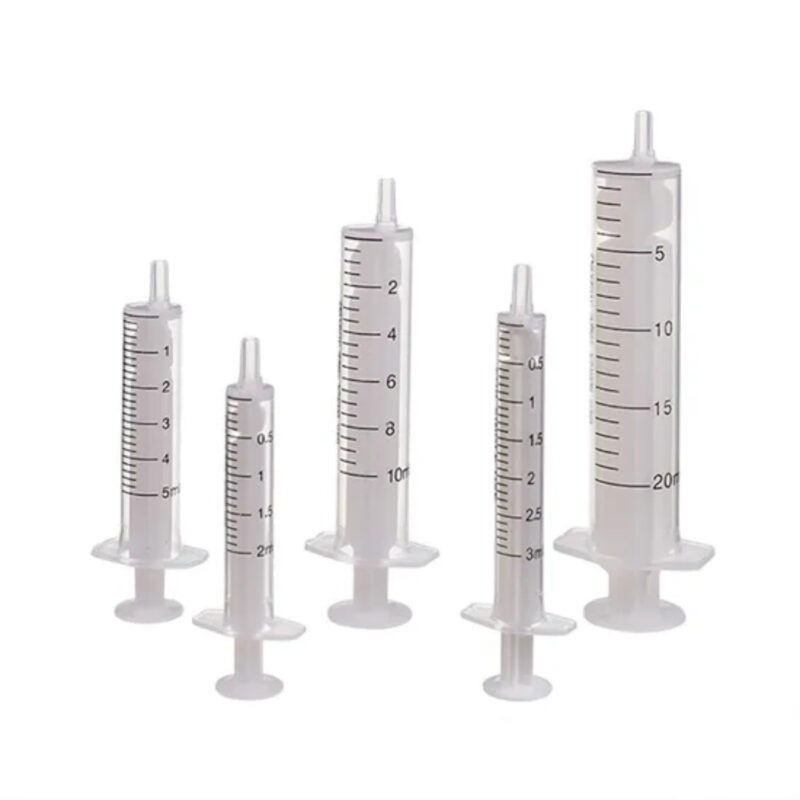 2-Part Syringe Without Needle