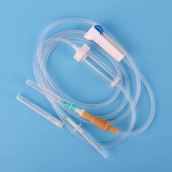 Professional High Quality Double Chamber IV Infusion Set - Image 4