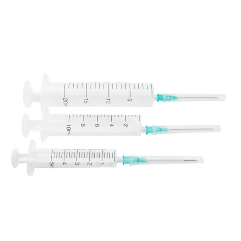 Professional Hot Sale Three-Part Medical Syringe With Needle - Image 2
