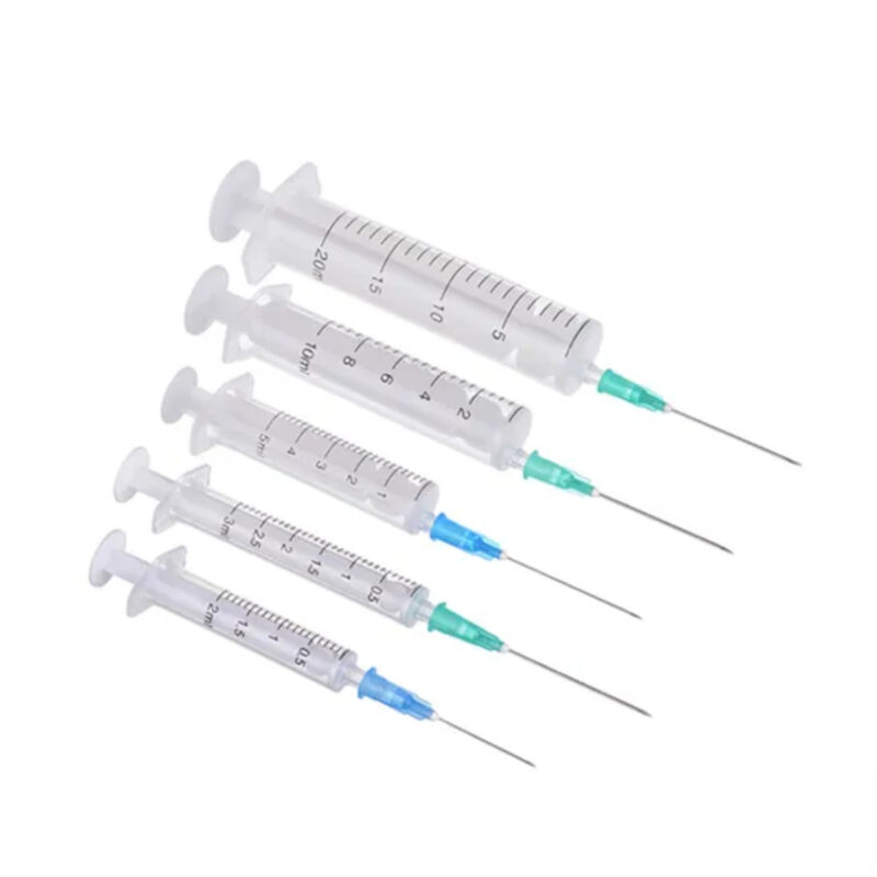 Professional Hot Sale Three-Part Medical Syringe With Needle - Image 4