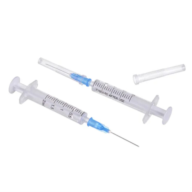 Professional Hot Sale Three-Part Medical Syringe With Needle - Image 5
