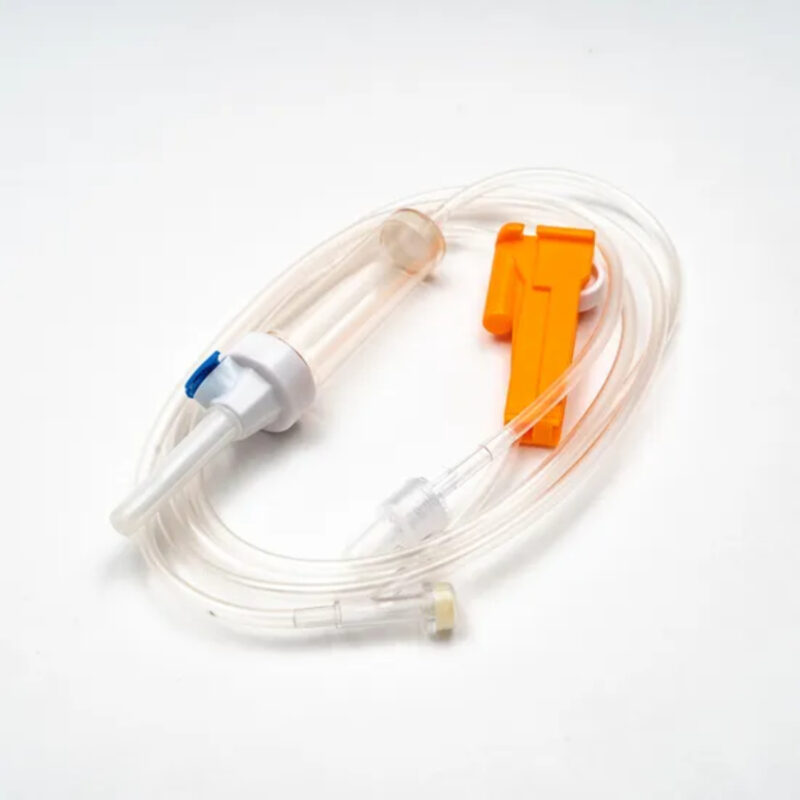 Professional Sterile Flow Control Infusion Set with Filter - Image 3