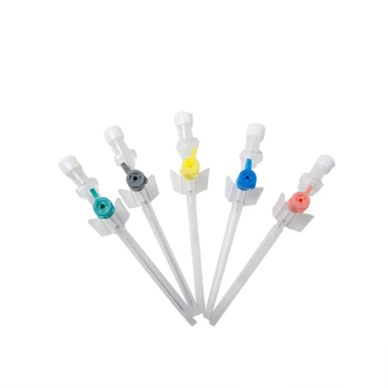 Professional Sterile IV Cannula with Wings Injection Port - Image 2
