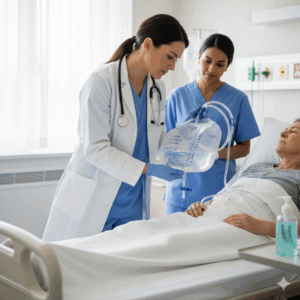 2000ml High Quality Disposable Urine Bag with Outlet